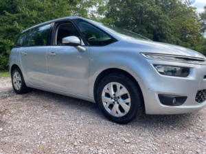 2016 Citroen Grand C4 Picasso 1.6 Bluehdi Vtr+ Euro 6 (s/s) 5dr in Silver — image 4