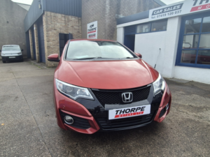 2015 Honda Civic 1.4 I-Vtec Se Plus in Red — image 3