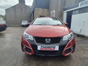 2015 Honda Civic 1.4 I-Vtec Se Plus in Red — image 4