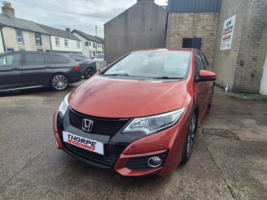 2015 Honda Civic 1.4 I-Vtec Se Plus in Red — image 6