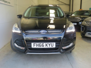 2016 Ford Kuga 2.0 Tdci Titanium X AWD Euro 6 (s/s) 5dr in Black — image 2