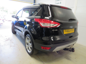 2016 Ford Kuga 2.0 Tdci Titanium X AWD Euro 6 (s/s) 5dr in Black — image 4