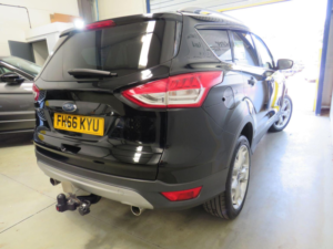 2016 Ford Kuga 2.0 Tdci Titanium X AWD Euro 6 (s/s) 5dr in Black — image 6