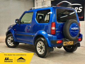 2012 Suzuki Jimny 1.3 Sz4 3dr in Blue — image 3