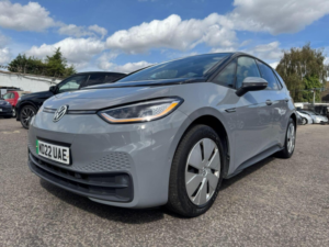 2022 Volkswagen Id.3 Pro Performance 58kwh Family Auto 5dr in Grey — image 2