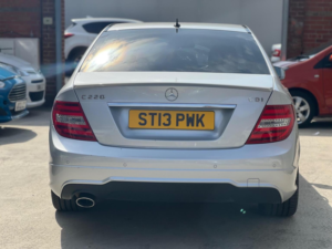 2013 Mercedes-Benz C Class 2.1 C220 Cdi Blueefficiency Amg Sport Plus G-Tronic+ Euro 5 (s/s) 4dr in Silver — image 4