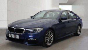 2017 BMW 5 Series 2.0 520d M Sport Auto Euro 6 (s/s) 4dr in Blue — image 2