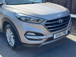 2017 Hyundai Tucson 2.0 Crdi Blue Drive Se Nav Euro 6 (s/s) 5dr in Beige — image 6