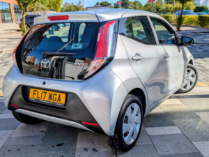 2017 Toyota Aygo 1.0 Vvt-I X-Play in Silver — image 4