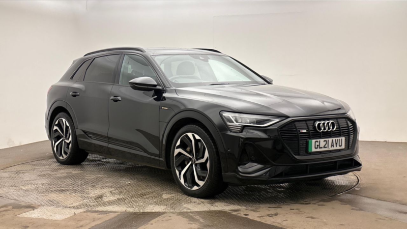 2021 Audi E-Tron 55 Black Edition SUV 5dr Electric Auto Quattro 95kwh (408 Ps) in Black — image 1