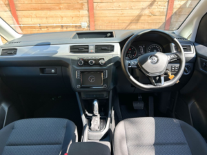 2021 Volkswagen Caddy Life 3 SEAT Auto Wheelchair Accessible Disabled Access Vehicle Wav in Red — image 2