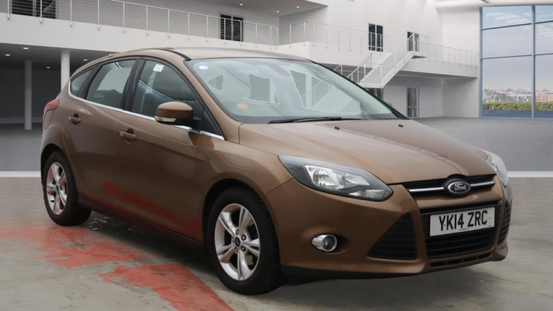 2014 Ford Focus 1.6 Tdci Zetec in Brown — image 1