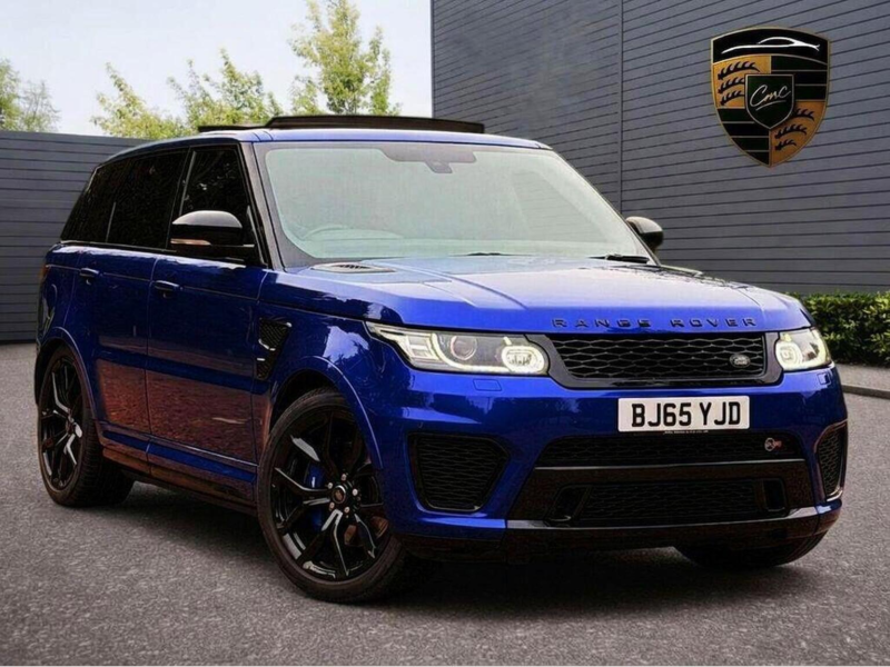 2015 Land Rover Range Rover Sport 5.0 V8 Svr Auto 4WD Euro 6 (s/s) 5dr in Blue — image 1