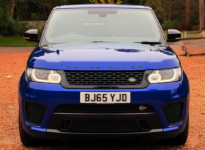 2015 Land Rover Range Rover Sport 5.0 V8 Svr Auto 4WD Euro 6 (s/s) 5dr in Blue — image 3