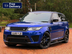 2015 Land Rover Range Rover Sport 5.0 V8 Svr Auto 4WD Euro 6 (s/s) 5dr in Blue — image 5