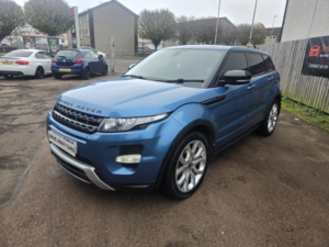 2012 Land Rover Range Rover Evoque 2.2 Sd4 Dynamic in Blue — image 3