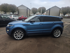 2012 Land Rover Range Rover Evoque 2.2 Sd4 Dynamic in Blue — image 4