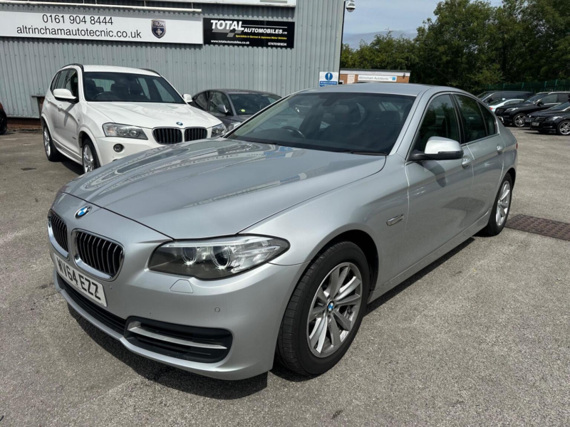2014 BMW 5 Series 2.0 520d Se Auto Euro 6 (s/s) 4dr in Silver — image 1