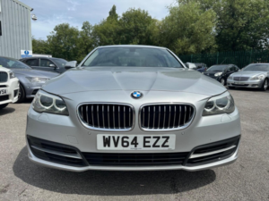 2014 BMW 5 Series 2.0 520d Se Auto Euro 6 (s/s) 4dr in Silver — image 3