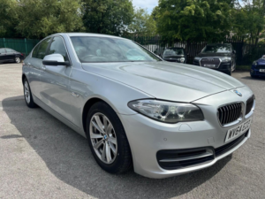 2014 BMW 5 Series 2.0 520d Se Auto Euro 6 (s/s) 4dr in Silver — image 5