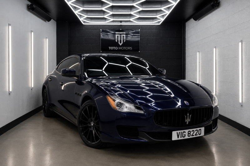 2014 Maserati Quattroporte 3.0 D V6 in Blue — image 1