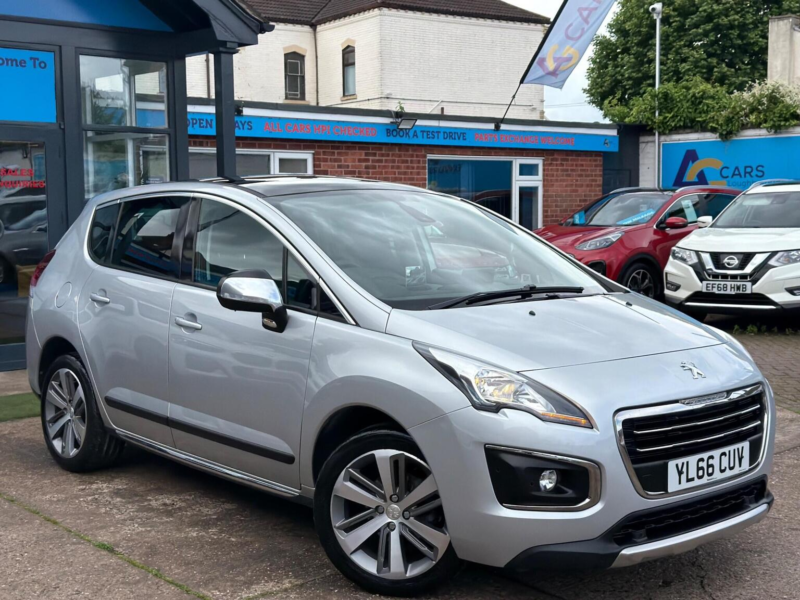 2017 Peugeot 3008 1.6 Bluehdi Allure Eat Euro 6 (s/s) 5dr in Silver — image 1
