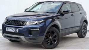 2017 Land Rover Range Rover Evoque 2.0 Td4 Se Tech Auto 4WD Euro 6 (s/s) 5dr in Blue — image 3