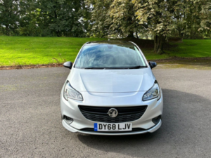 2018 Vauxhall Corsa 1.4i Ecotec Sri Vx Line Nav Black Hatchback 5dr Petrol Manual Euro 6 (90 Ps) in Silver — image 5