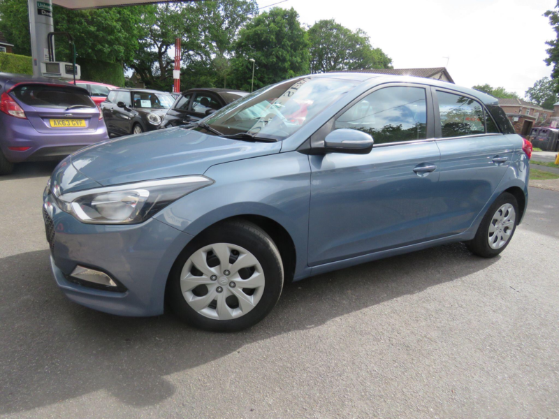 2017 Hyundai I20 1.2 S Air Euro 6 5dr in Blue — image 1