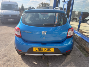 2015 Dacia Sandero Stepway 0.9 Tce Ambiance Hatchback 5dr Petrol Manual Euro 5 90 Ps in Blue — image 5