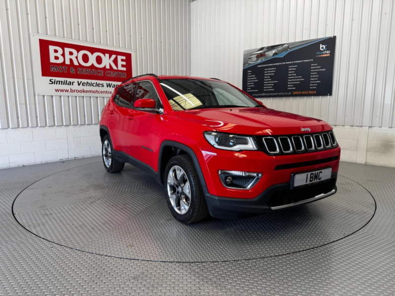 2019 Jeep Compass 1.4t Multiairii Limited Euro 6 (s/s) 5dr in Red — image 1
