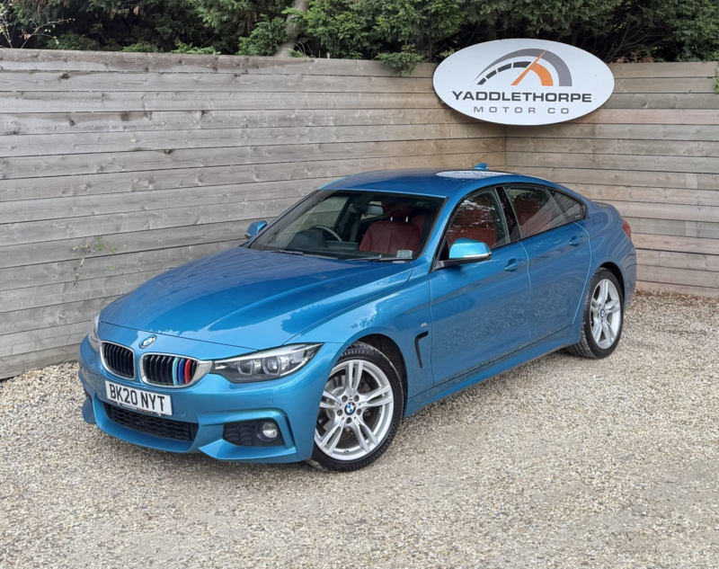 2020 BMW 4 Series Gran Coupe 2.0 420i M Sport Gran Coupe in Blue — image 1
