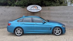 2020 BMW 4 Series Gran Coupe 2.0 420i M Sport Gran Coupe in Blue — image 3