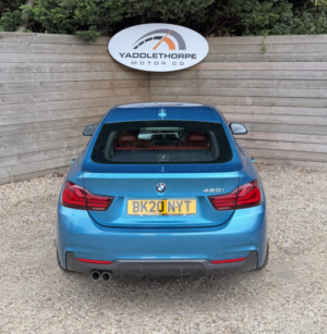 2020 BMW 4 Series Gran Coupe 2.0 420i M Sport Gran Coupe in Blue — image 4