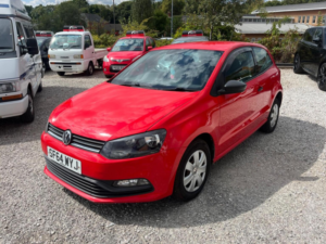 2014 Volkswagen Polo 1.0 Bluemotion Tech S Euro 6 (s/s) 3dr in Red — image 3