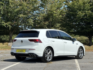 2020 Volkswagen Golf 1.5 Tsi 150 R-Line 5dr Man, White, Petrol + Great History in White — image 3
