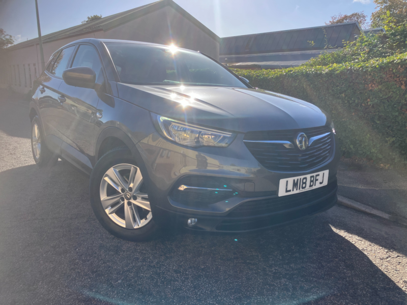 2018 Vauxhall Grandland X 1.6 Turbo D Blueinjection Se SUV 5dr Diesel Auto Euro 6 (s/s) (120 Ps) in Grey — image 1