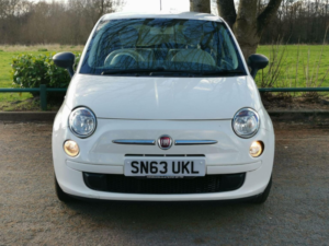 2014 Fiat 500 1.2 Pop Euro 6 (s/s) 3dr in White — image 2