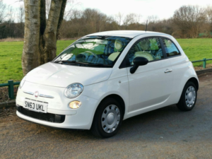 2014 Fiat 500 1.2 Pop Euro 6 (s/s) 3dr in White — image 3