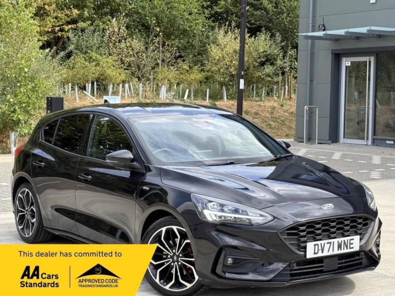 2021 Ford Focus 1.0t Ecoboost St-Line X Edition Euro 6 (s/s) 5dr in Black — image 1