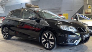 2016 Nissan Pulsar 1.2 Dig-T Tekna Black 5dr Satnav+8 Stamps+leather in Black — image 4
