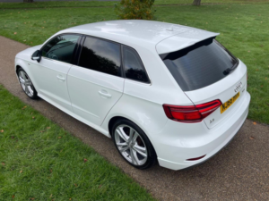 2016 Audi A3 1.4 Tfsi Cod S Line Sportback Euro 6 (s/s) 5dr in White — image 2