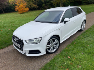 2016 Audi A3 1.4 Tfsi Cod S Line Sportback Euro 6 (s/s) 5dr in White — image 3