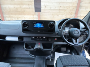 2021 Mercedes-Benz Sprinter 4 SEAT Auto Driver Transfer Wheelchair Accessible Disabled Access Vehicle Wav in Blue — image 2