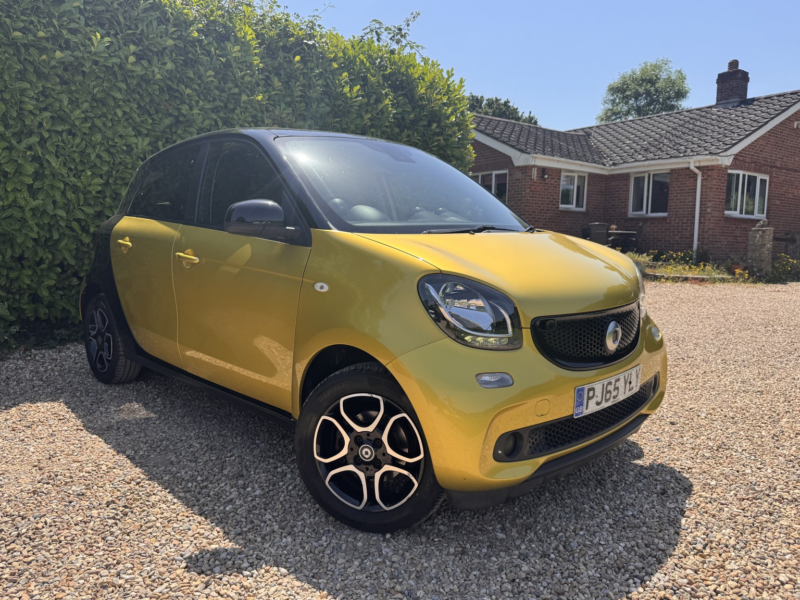 2015 Smart Forfour 0.9 T Prime in Yellow — image 1