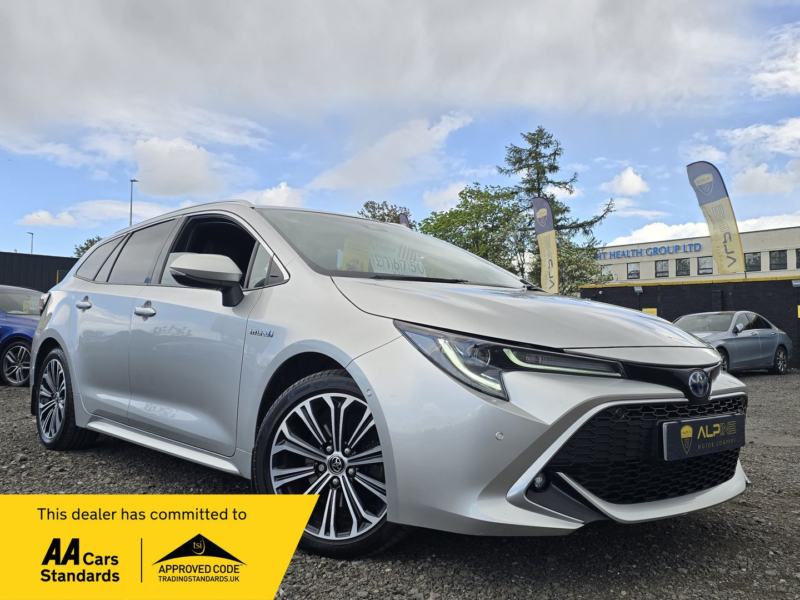 2019 Toyota Corolla 2.0 Vvt-H Excel Touring Sports 5dr Petrol Hybrid CVT Euro 6 (s/s) (184 Ps) in Silver — image 1