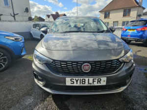 2018 Fiat Tipo 1.4 Mpi Easy Plus Hatchback 5dr Petrol Manual Euro 6 (95 Ps) in Grey — image 2
