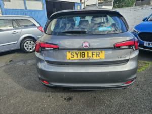 2018 Fiat Tipo 1.4 Mpi Easy Plus Hatchback 5dr Petrol Manual Euro 6 (95 Ps) in Grey — image 3