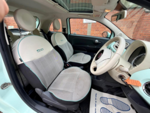 2014 Fiat 500 1.2 Lounge Euro 6 (s/s) 3dr in Green — image 3