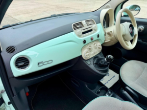 2014 Fiat 500 1.2 Lounge Euro 6 (s/s) 3dr in Green — image 5
